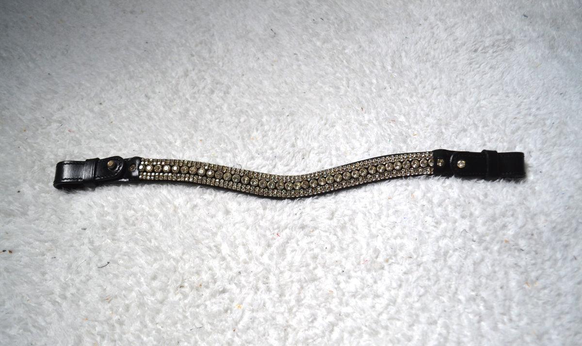frontal cheval strass artisanat