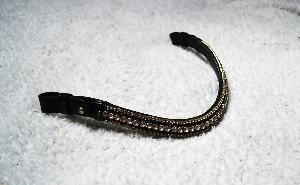 frontal strass cheval artisanat