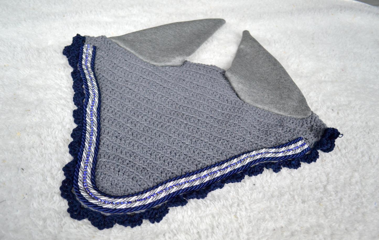 Bonnet strass diamant cheval sapristouch artisanat