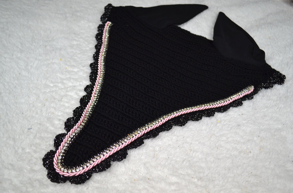 bonnet long cheval sapristouch artisanal strass diamant
