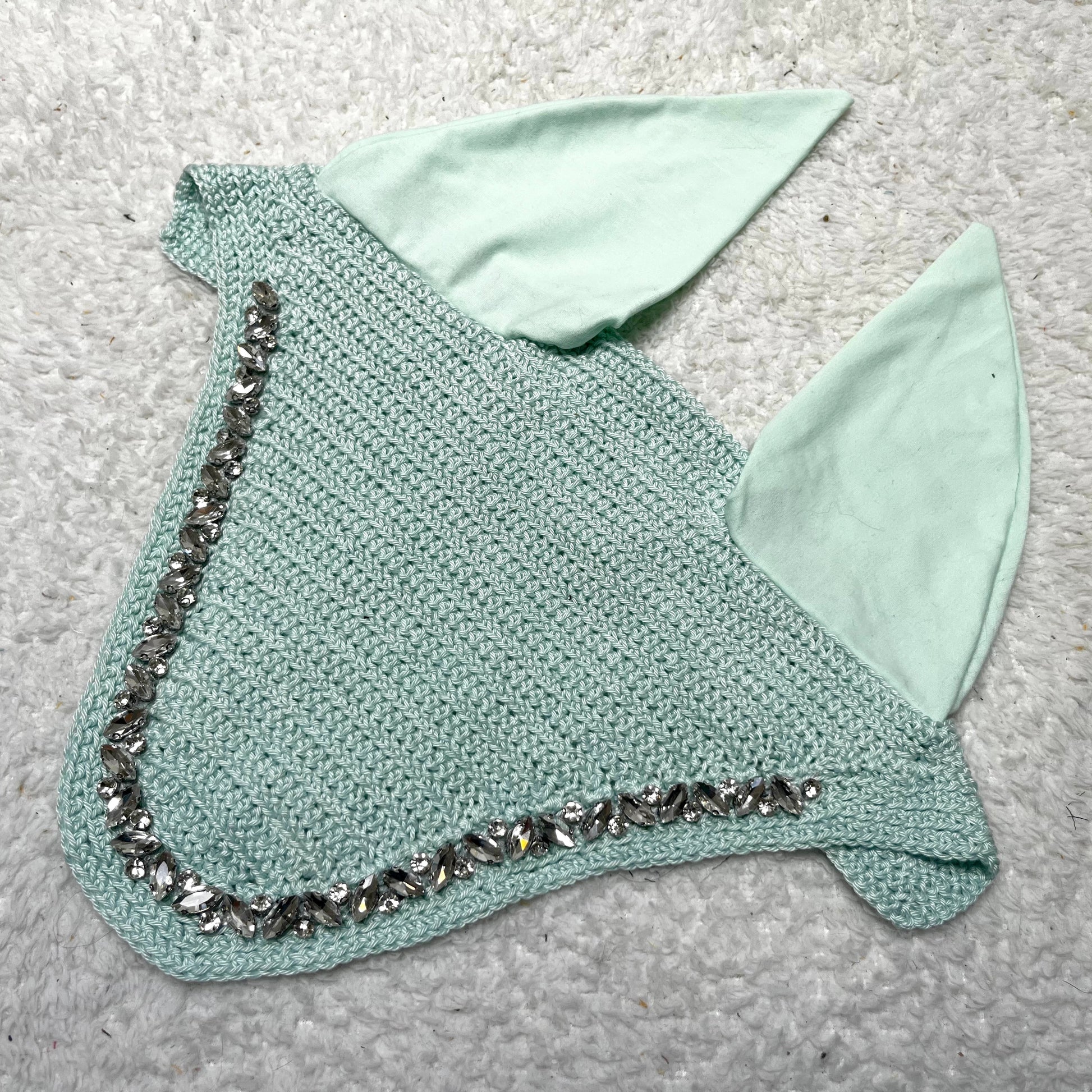 Bonnet Mi-Long Diamant Amande Vert Sauge 2