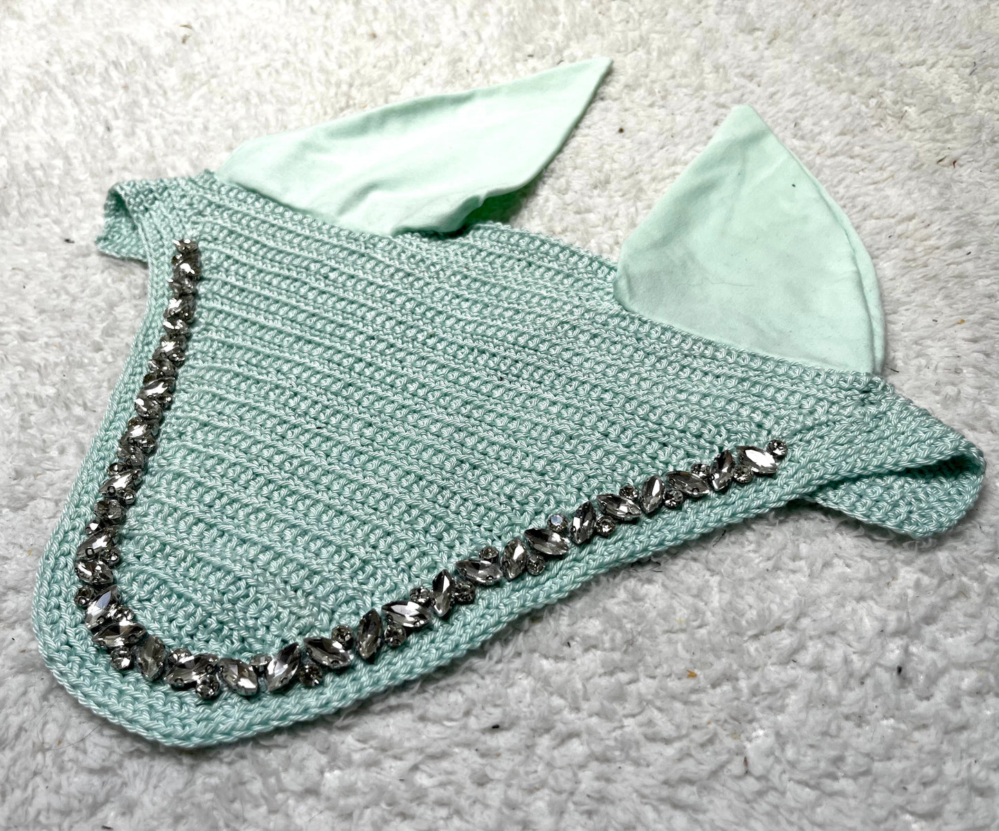 Bonnet Mi-Long Diamant Amande Vert Sauge 3