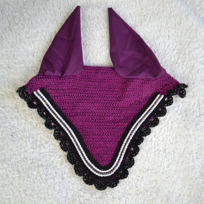 Bonnet strass diamant cheval sapristouch artisanat