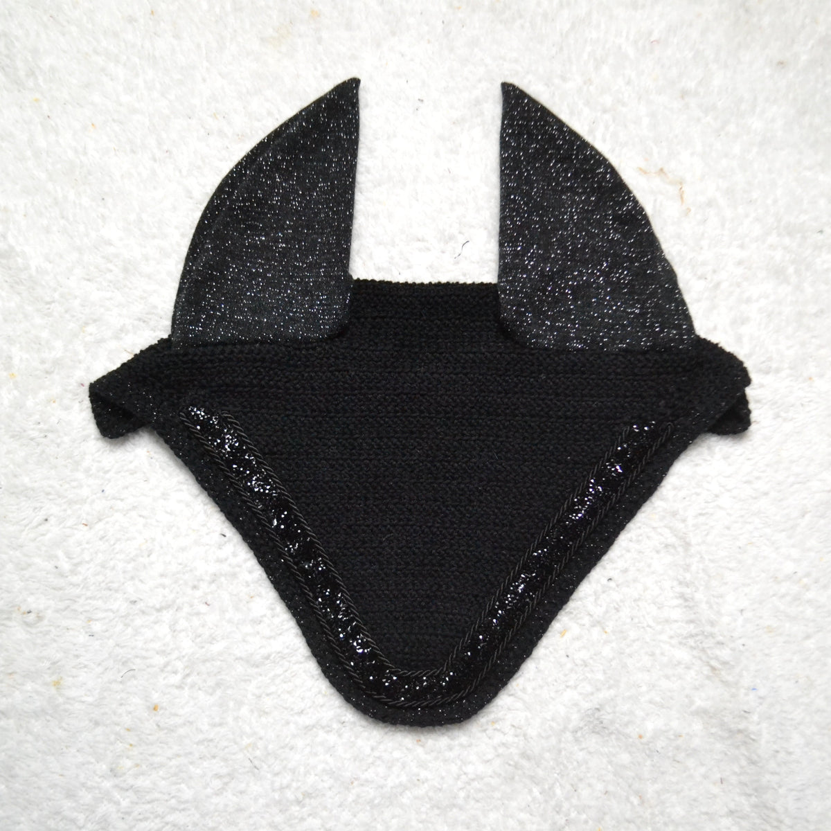 bonnet cheval glitter paillettes sapristouch artisanal