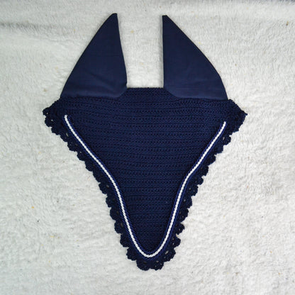 bonnet long cheval sapristouch artisanal bleu marine