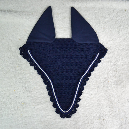 bonnet long cheval sapristouch artisanal bleu marine