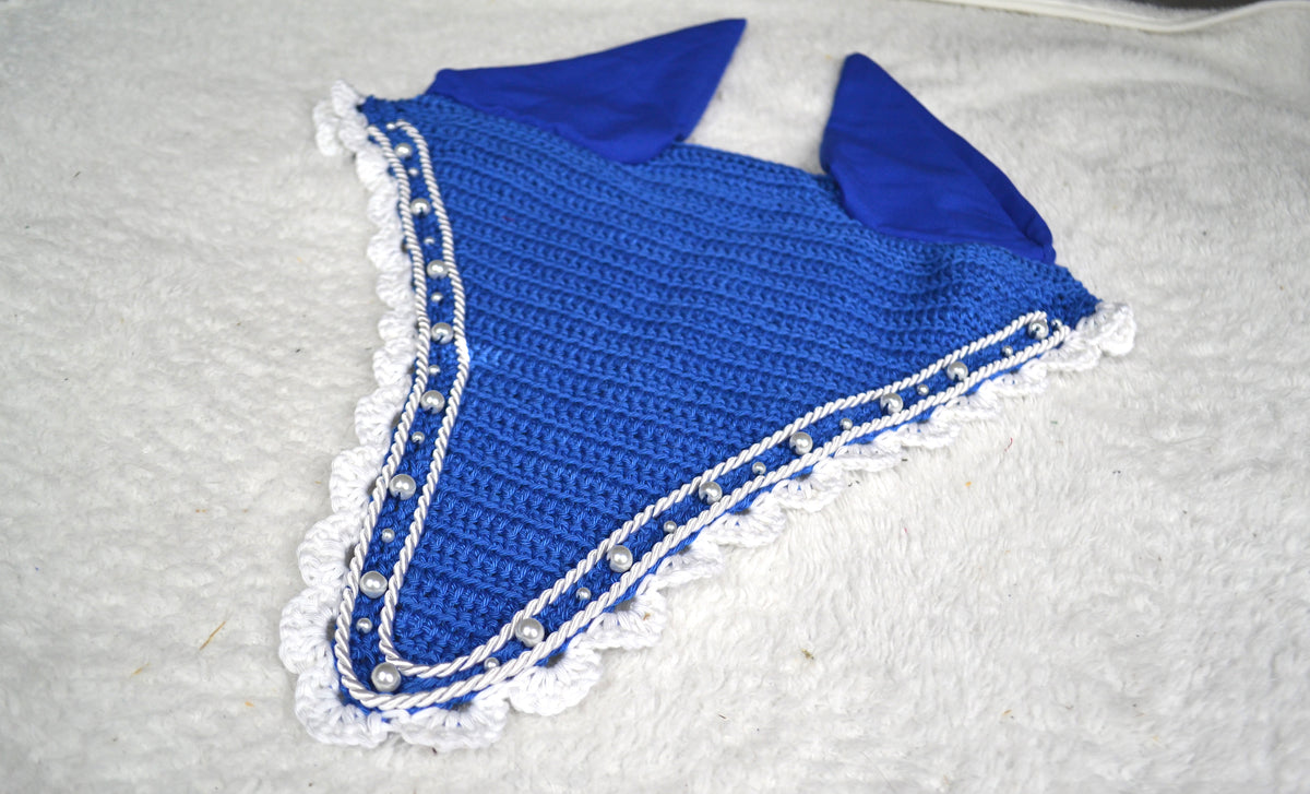 bonnet long cheval sapristouch artisanal perles 