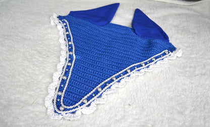 bonnet long cheval sapristouch artisanal perles 