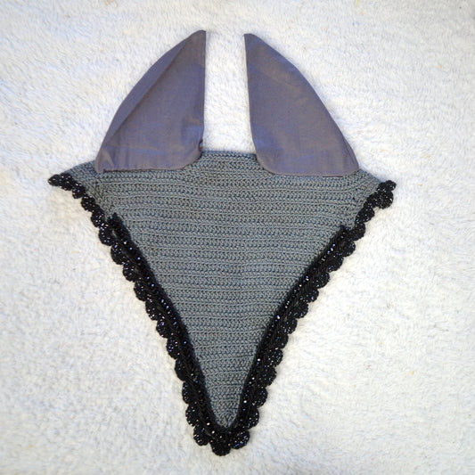 bonnet long cheval sapristouch artisanal perles 