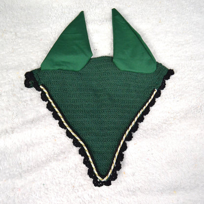 bonnet long cheval sapristouch artisanal gris pailleté 