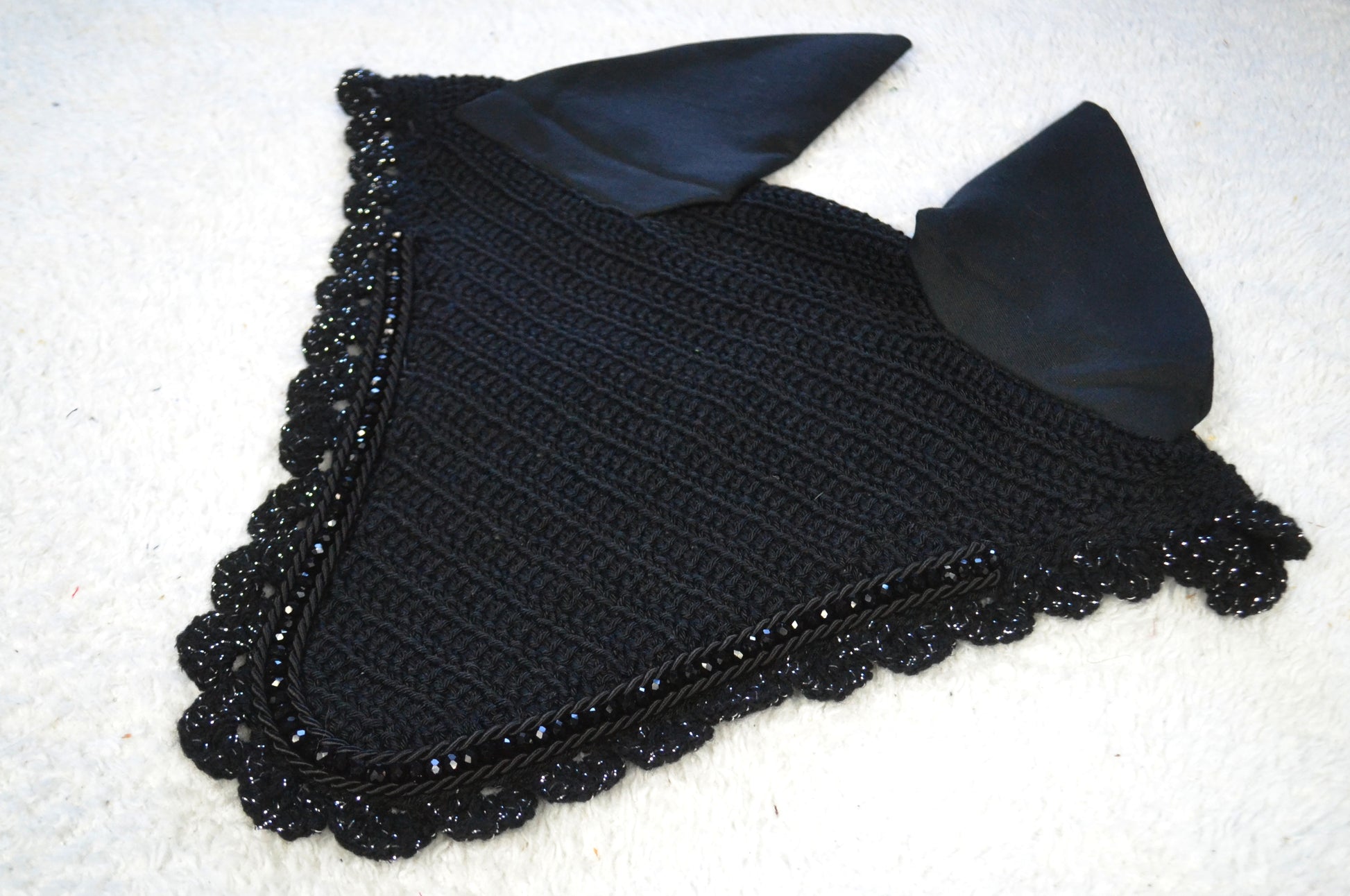 bonnet cheval sapristouch perles