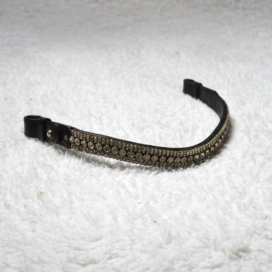 frontal cheval strass artisanat