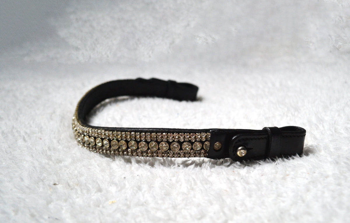 frontal cheval strass artisanat