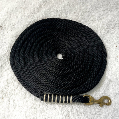 Longe ronde cheval artisanale 12mm