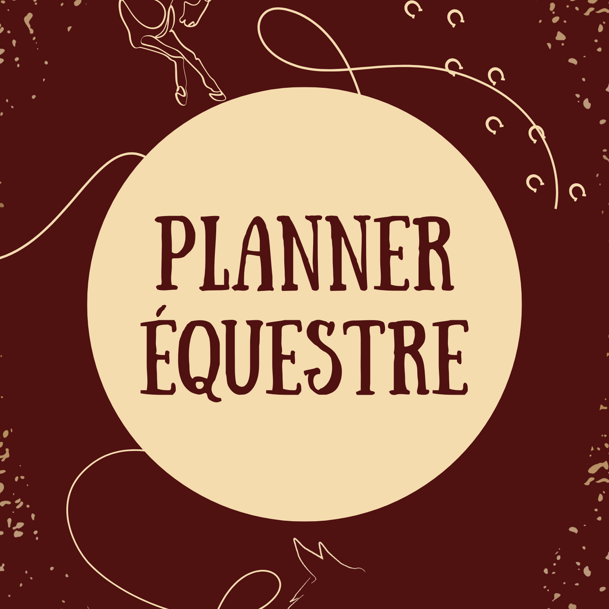 planner équestre cheval sapristouch