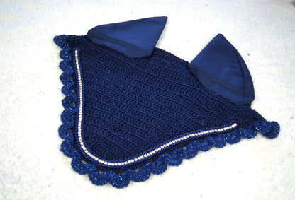 Bonnet strass diamant cheval sapristouch artisanat