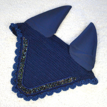 bonnet cheval glitter paillettes sapristouch artisanal