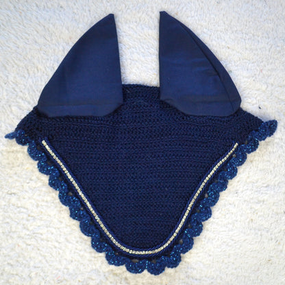 Bonnet strass diamant cheval sapristouch artisanat