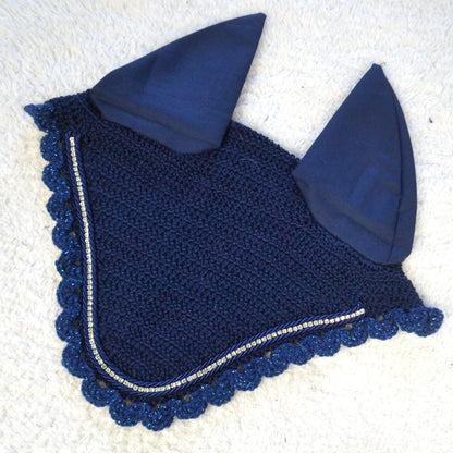 Bonnet strass diamant cheval sapristouch artisanat