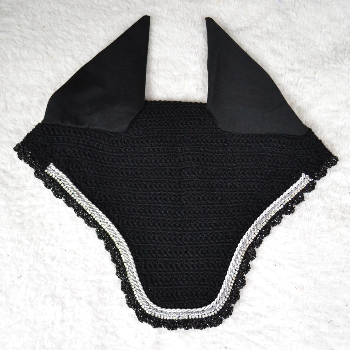 Bonnet strass diamant cheval sapristouch artisanat