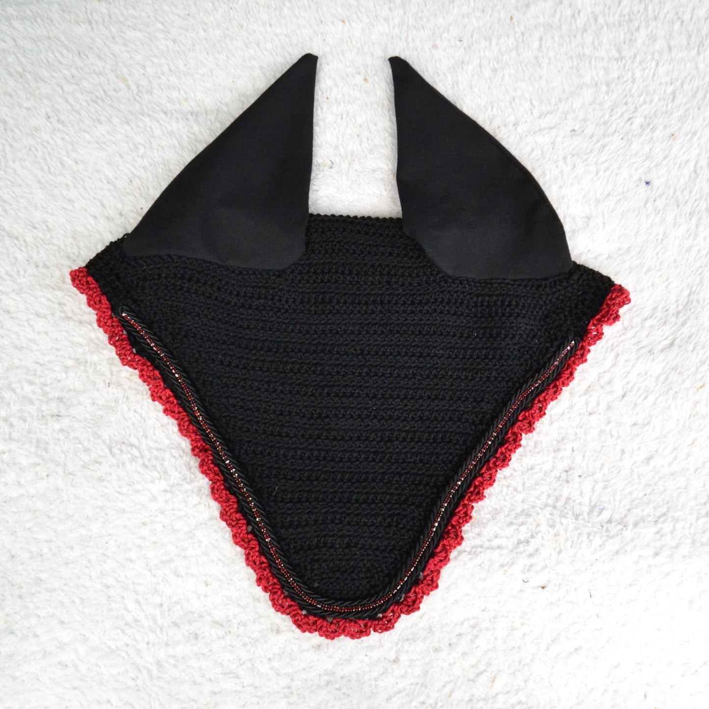 Bonnet strass diamant cheval sapristouch artisanat