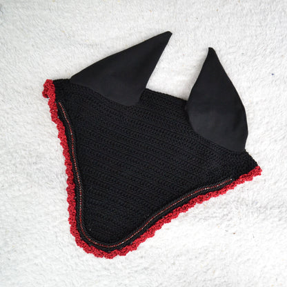Bonnet strass diamant cheval sapristouch artisanat