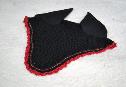 Bonnet strass diamant cheval sapristouch artisanat