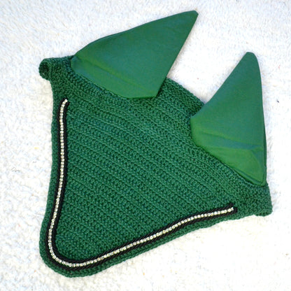 Bonnet strass diamant cheval sapristouch artisanat