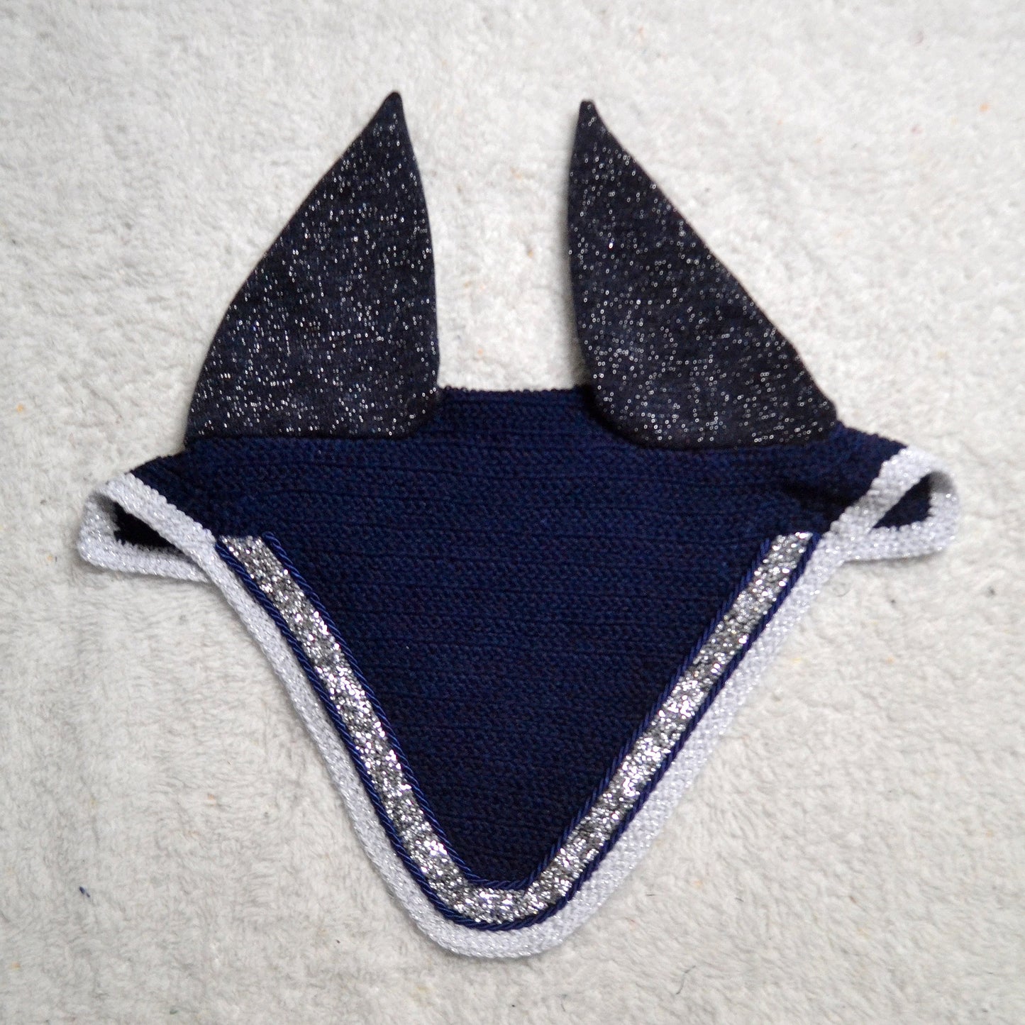 bonnet cheval glitter paillettes sapristouch artisanal