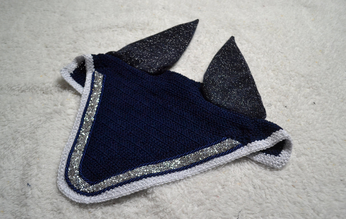 bonnet cheval glitter paillettes sapristouch artisanal
