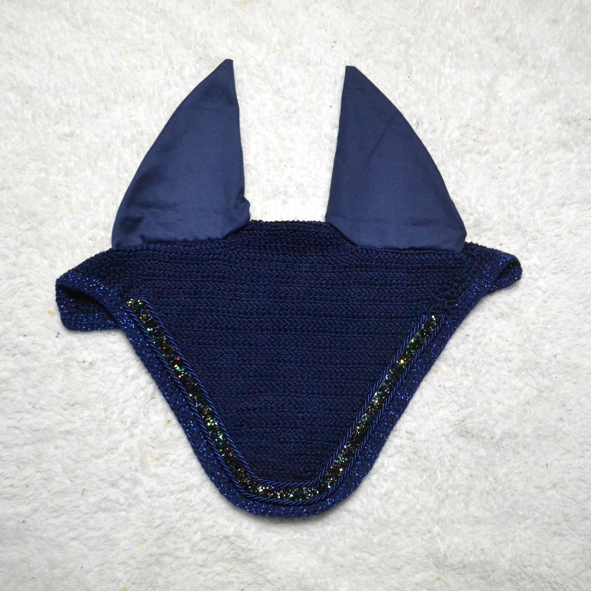 bonnet cheval glitter paillettes sapristouch artisanal