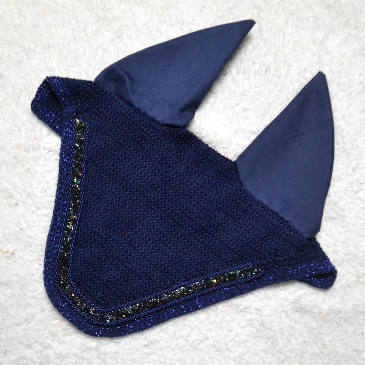 bonnet cheval glitter paillettes sapristouch artisanal