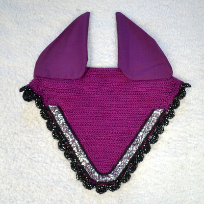 Bonnet glitter cheval sapristouch artisanat