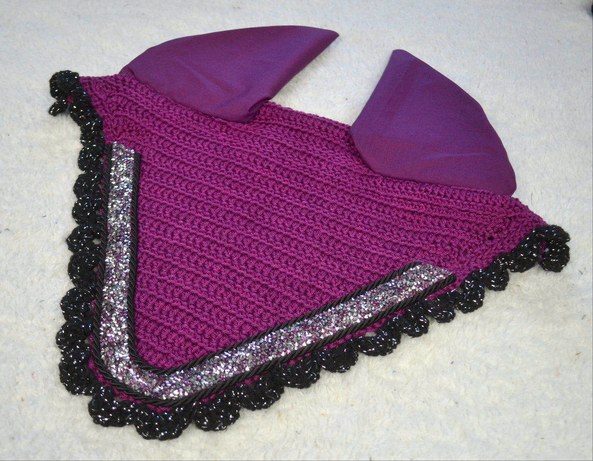 Bonnet glitter cheval sapristouch artisanat