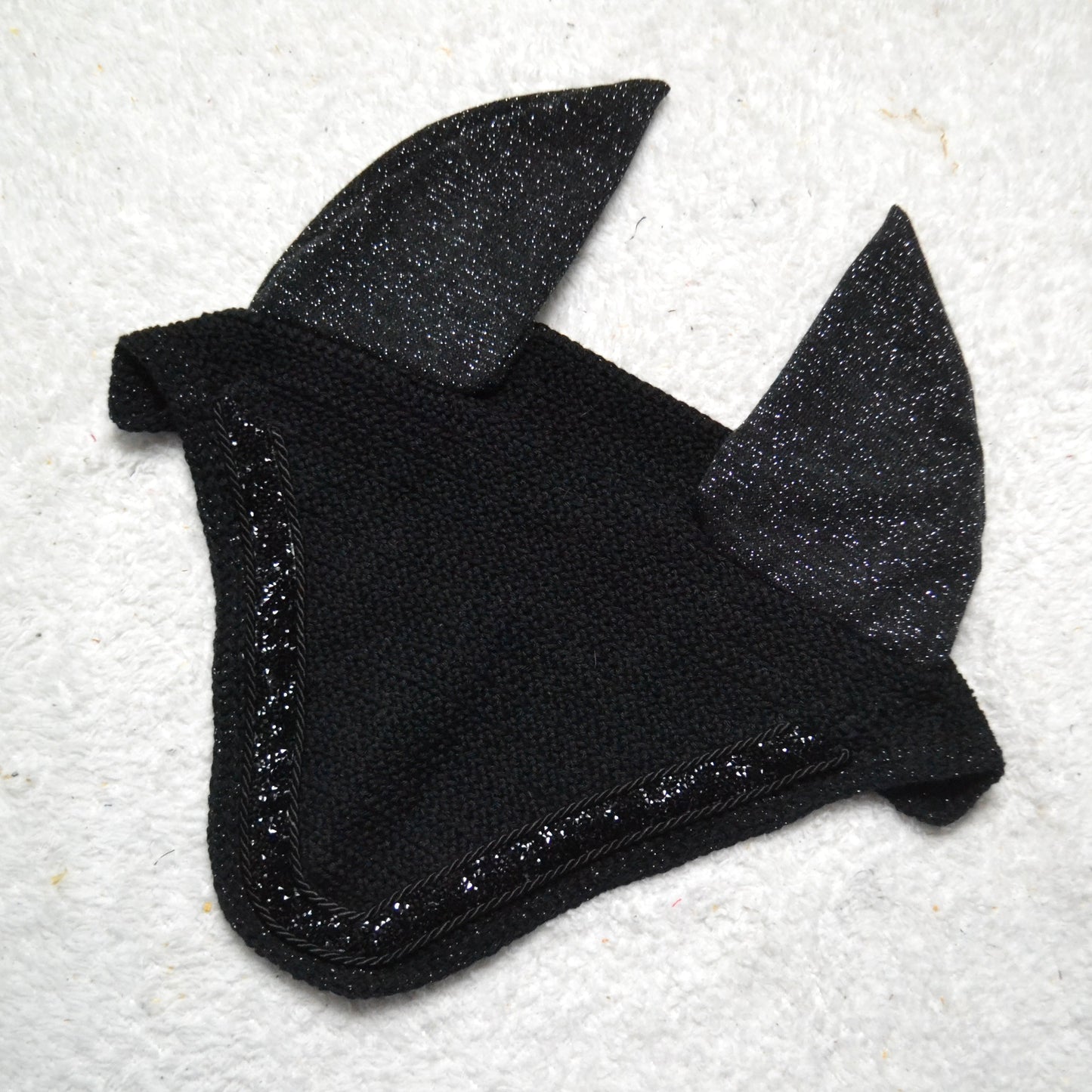 bonnet cheval glitter paillettes sapristouch artisanal