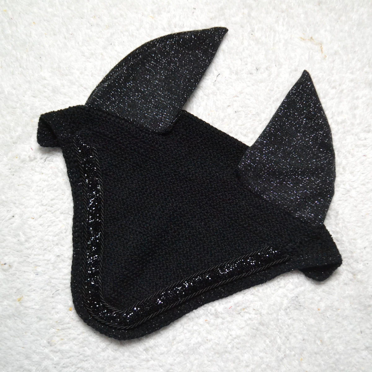 bonnet cheval glitter paillettes sapristouch artisanal