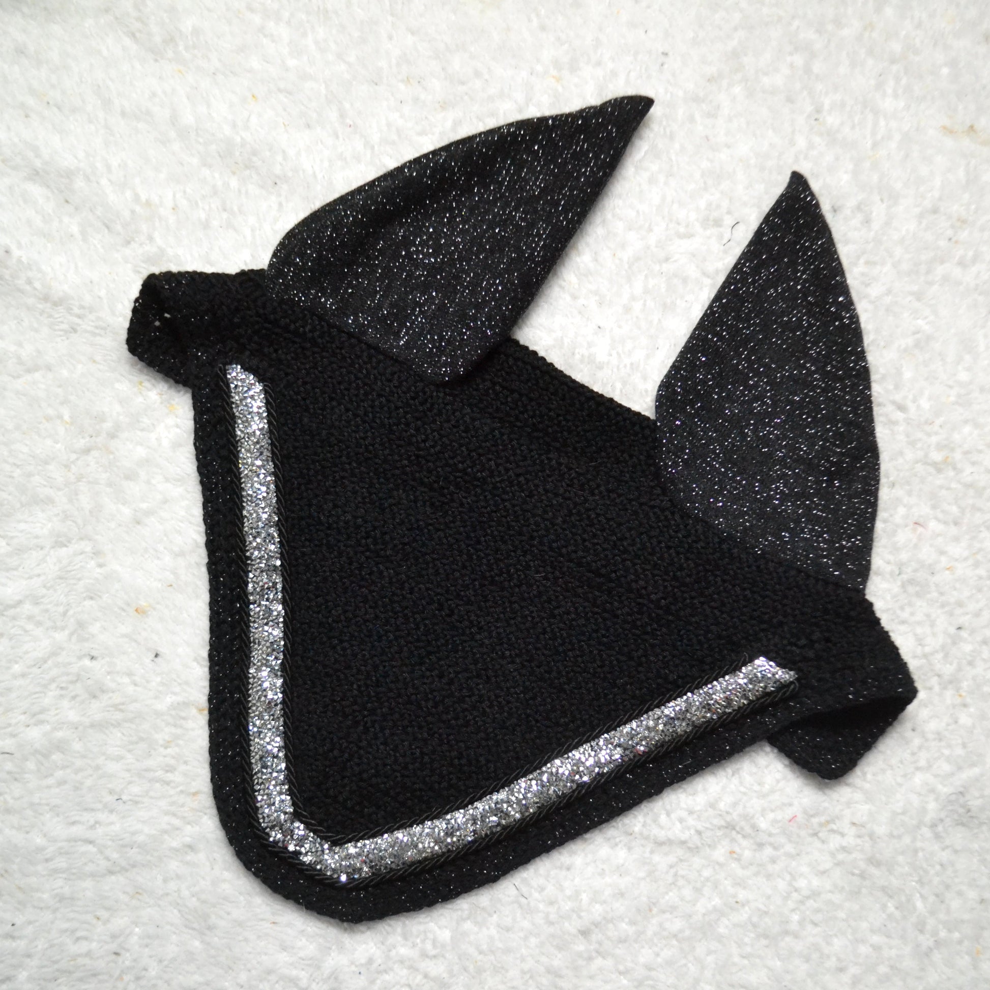 bonnet cheval glitter paillettes sapristouch artisanal