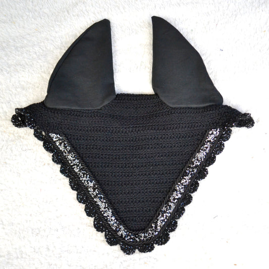 bonnet cheval glitter paillettes sapristouch artisanal