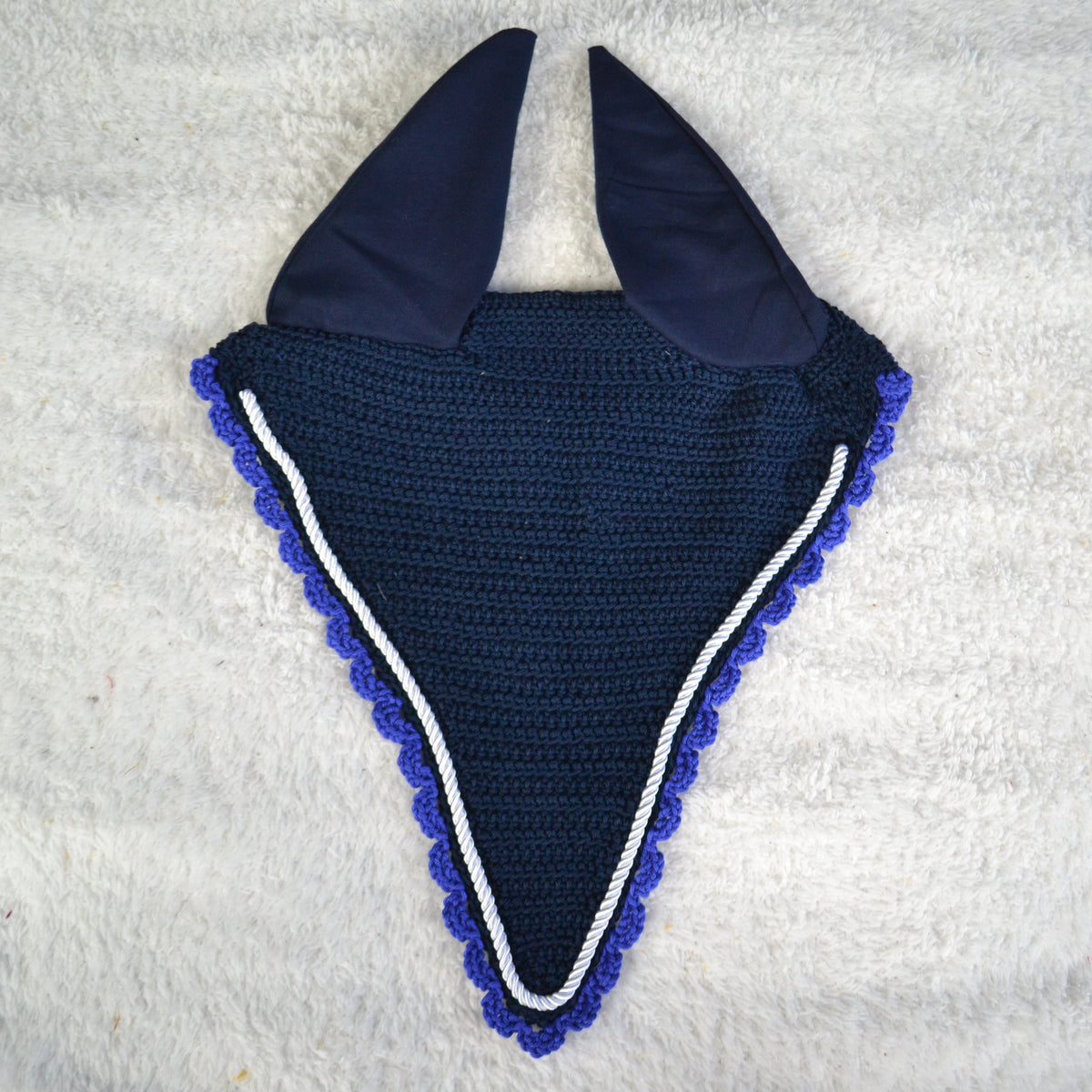 bonnet long cheval sapristouch artisanal bleu marine