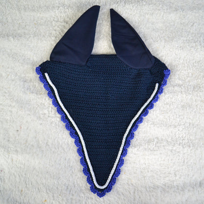 bonnet long cheval sapristouch artisanal bleu marine