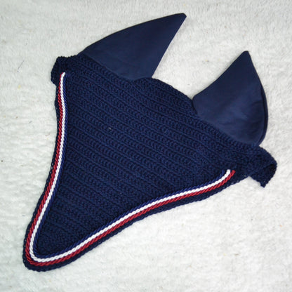 bonnet long cheval sapristouch artisanal bleu marine