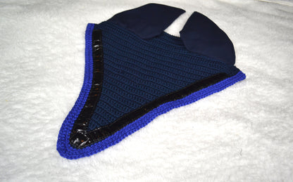 bonnet long cheval sapristouch artisanal bleu marine