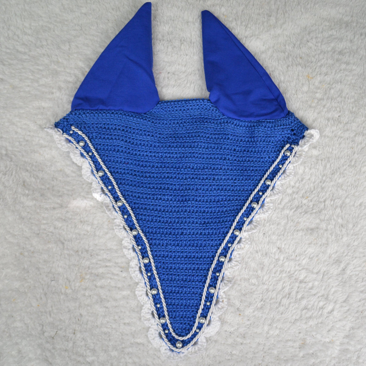 bonnet long cheval sapristouch artisanal perles 