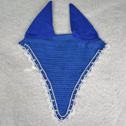 bonnet long cheval sapristouch artisanal perles 