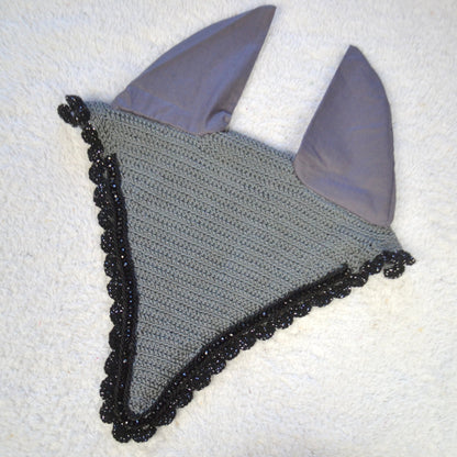 bonnet long cheval sapristouch artisanal perles 