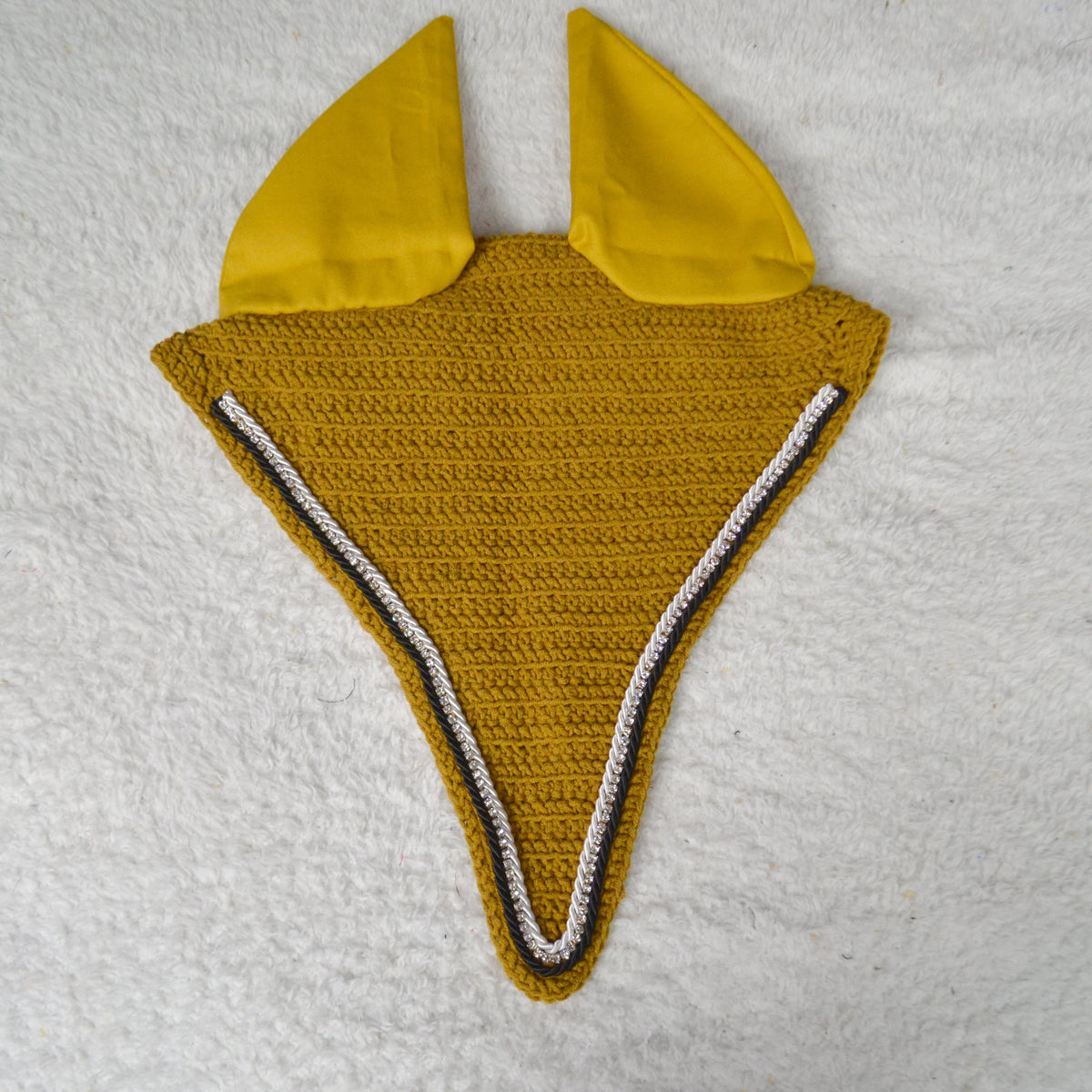 bonnet long cheval sapristouch artisanal strass diamant
