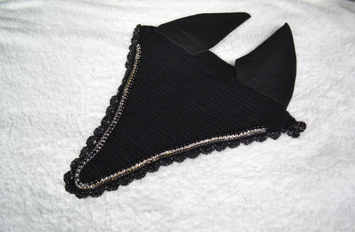 bonnet long cheval sapristouch artisanal strass diamant