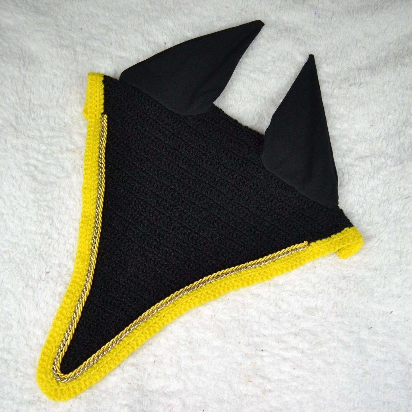 bonnet long cheval sapristouch artisanal noir