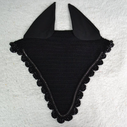 bonnet long cheval sapristouch artisanal strass diamant