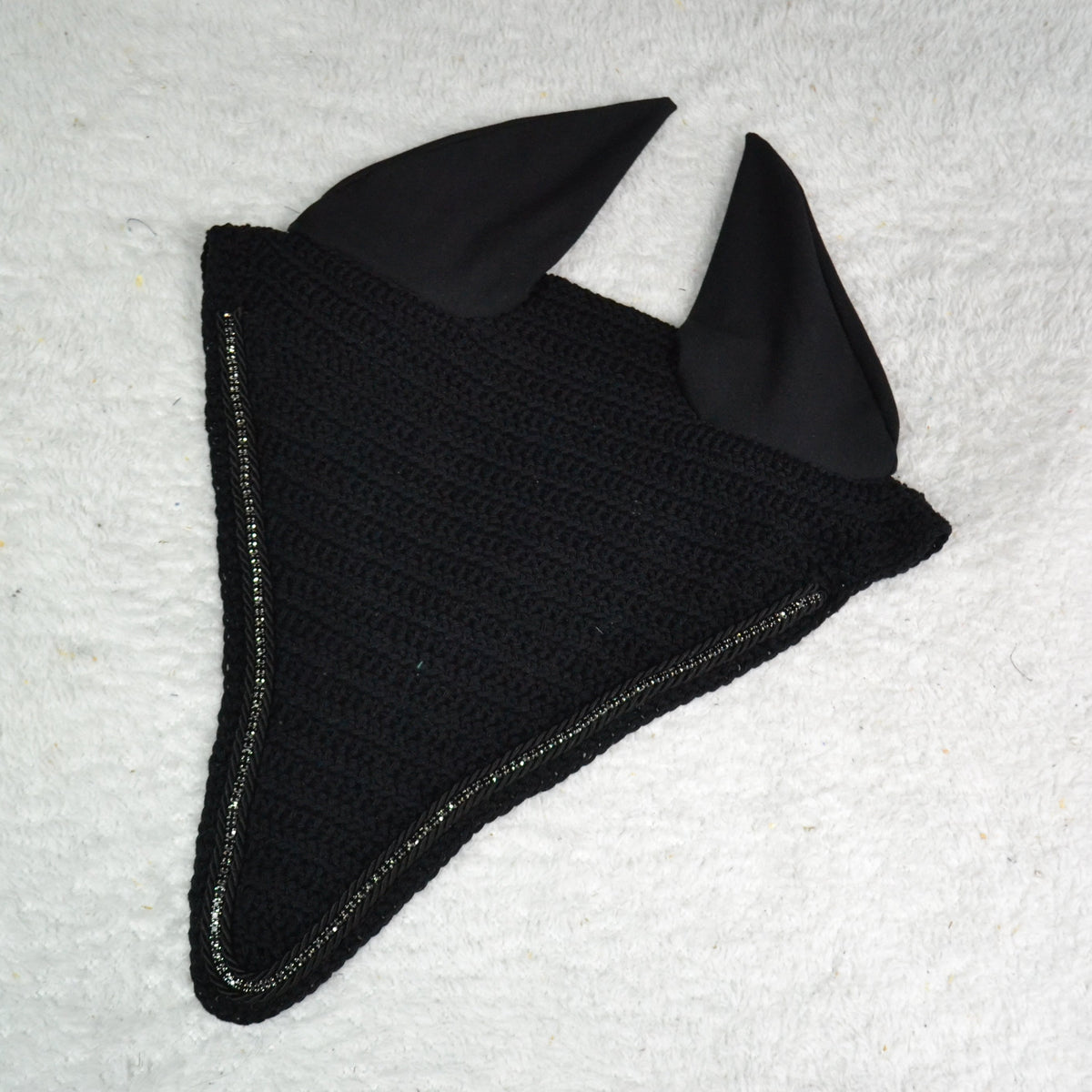 bonnet long cheval sapristouch artisanal strass diamant